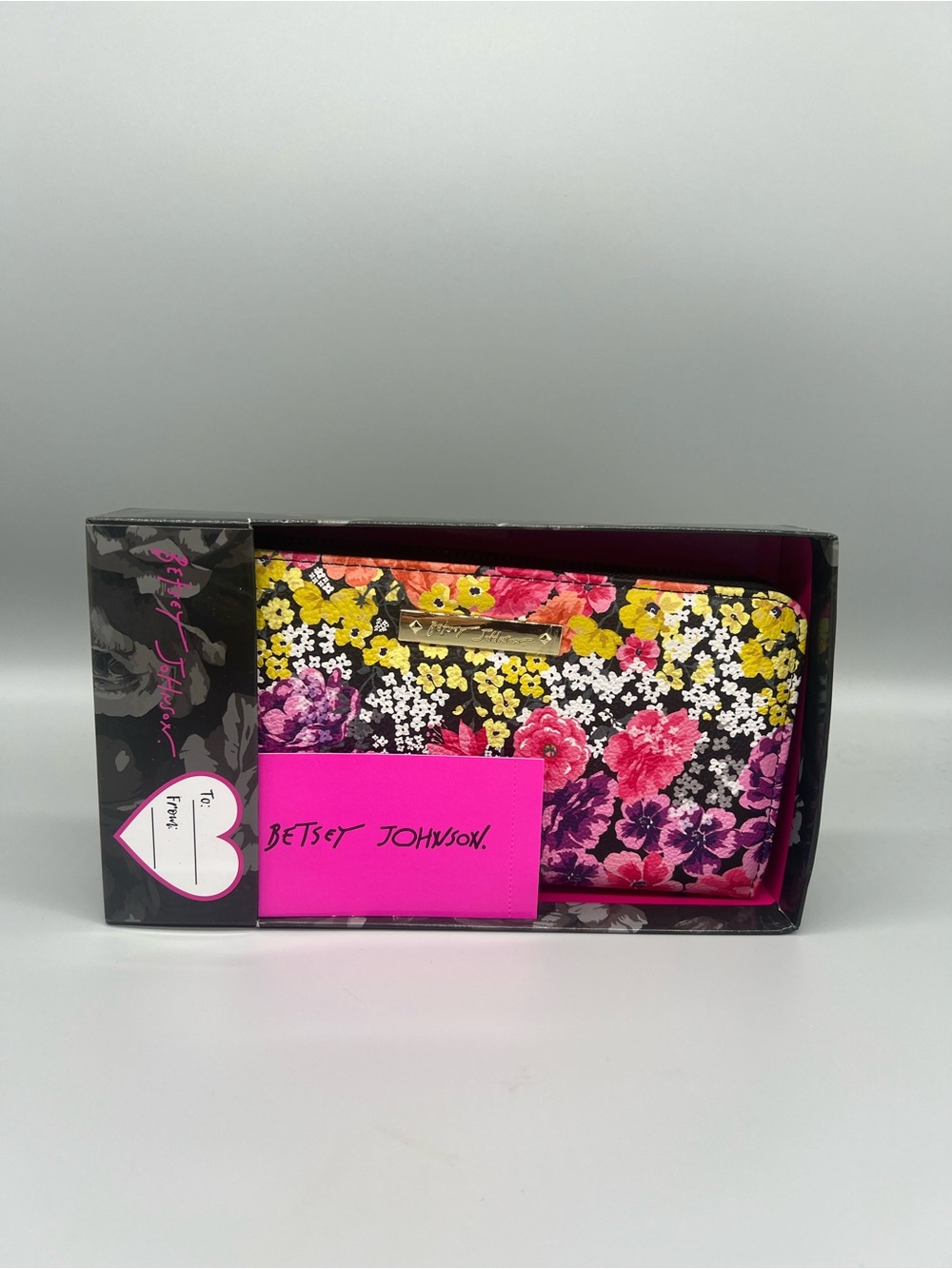 Betsey Johnson floral wallet